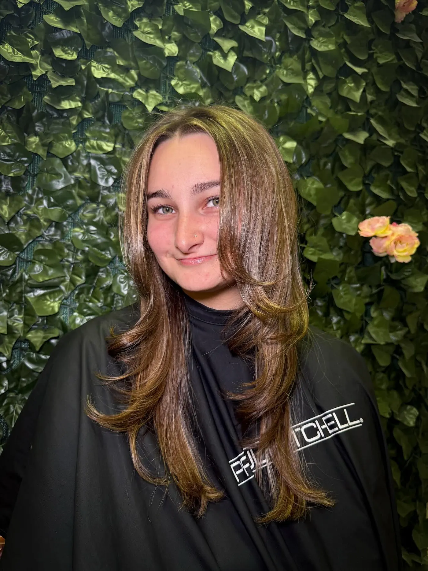 Brunette balayage with warm ends — Cosmetology by Cami, Hammond, Louisiana