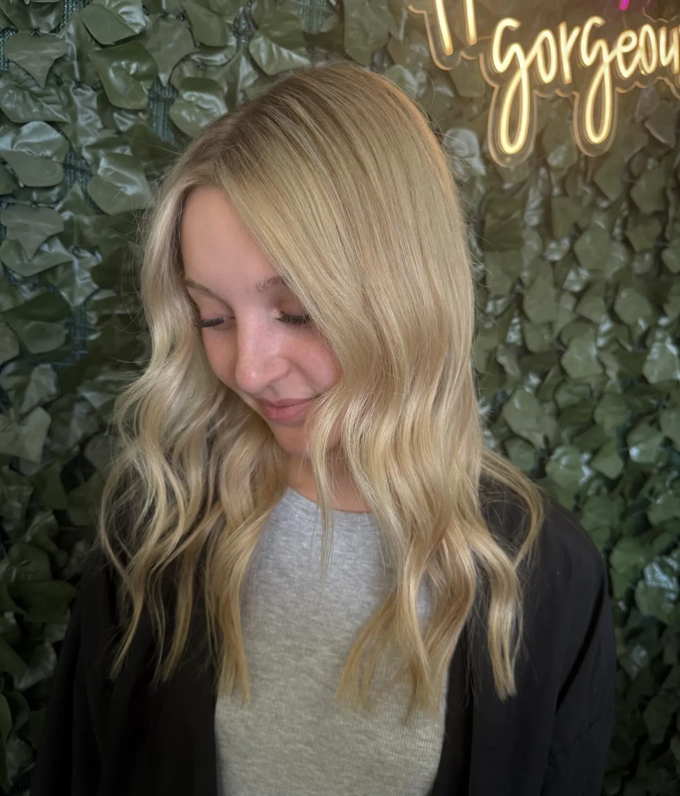 Long blonde layers with soft movement — Cosmetology by Cami, Hammond, Louisiana