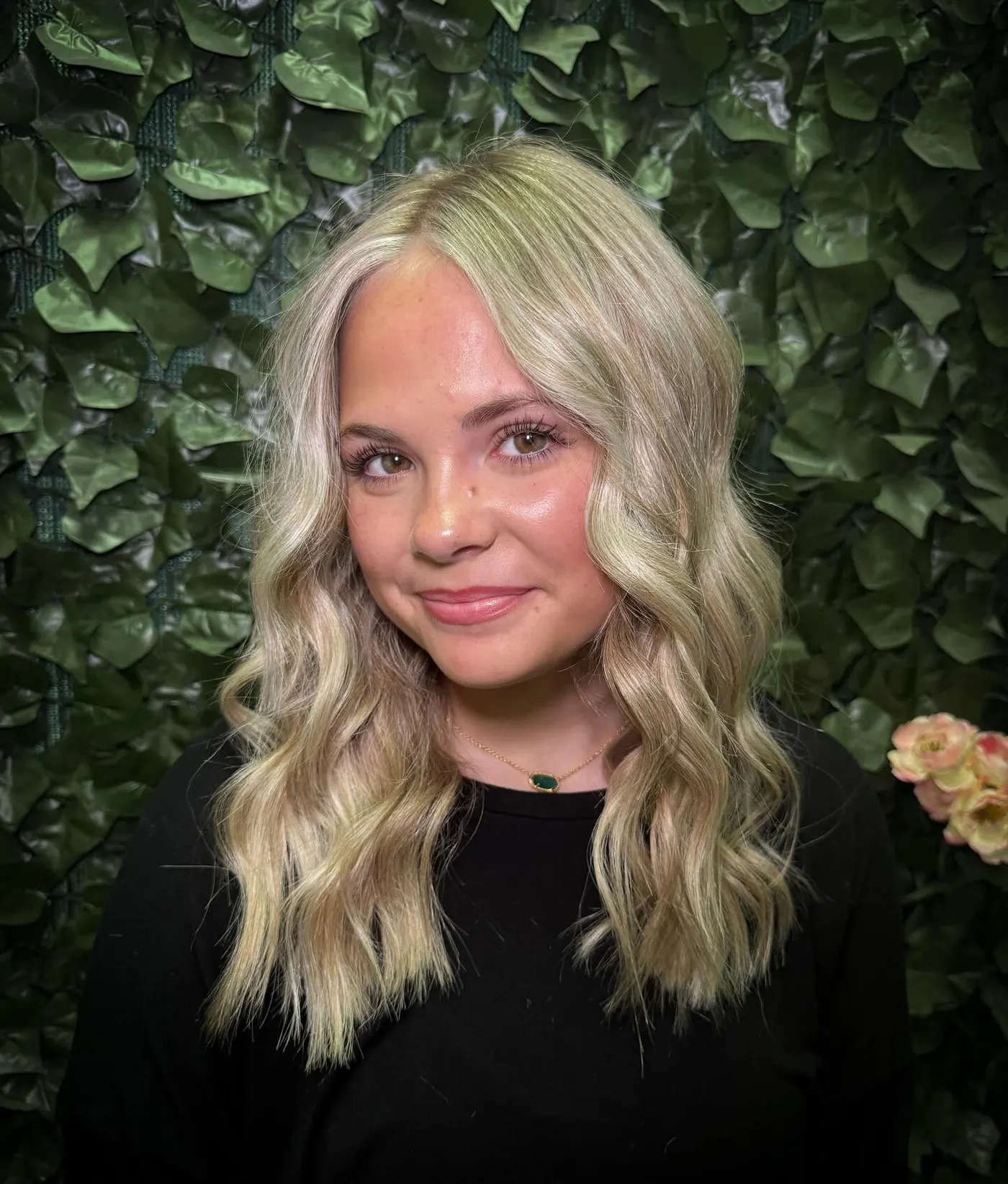 Golden highlights through a natural blonde base — Cosmetology by Cami, Hammond, Louisiana
