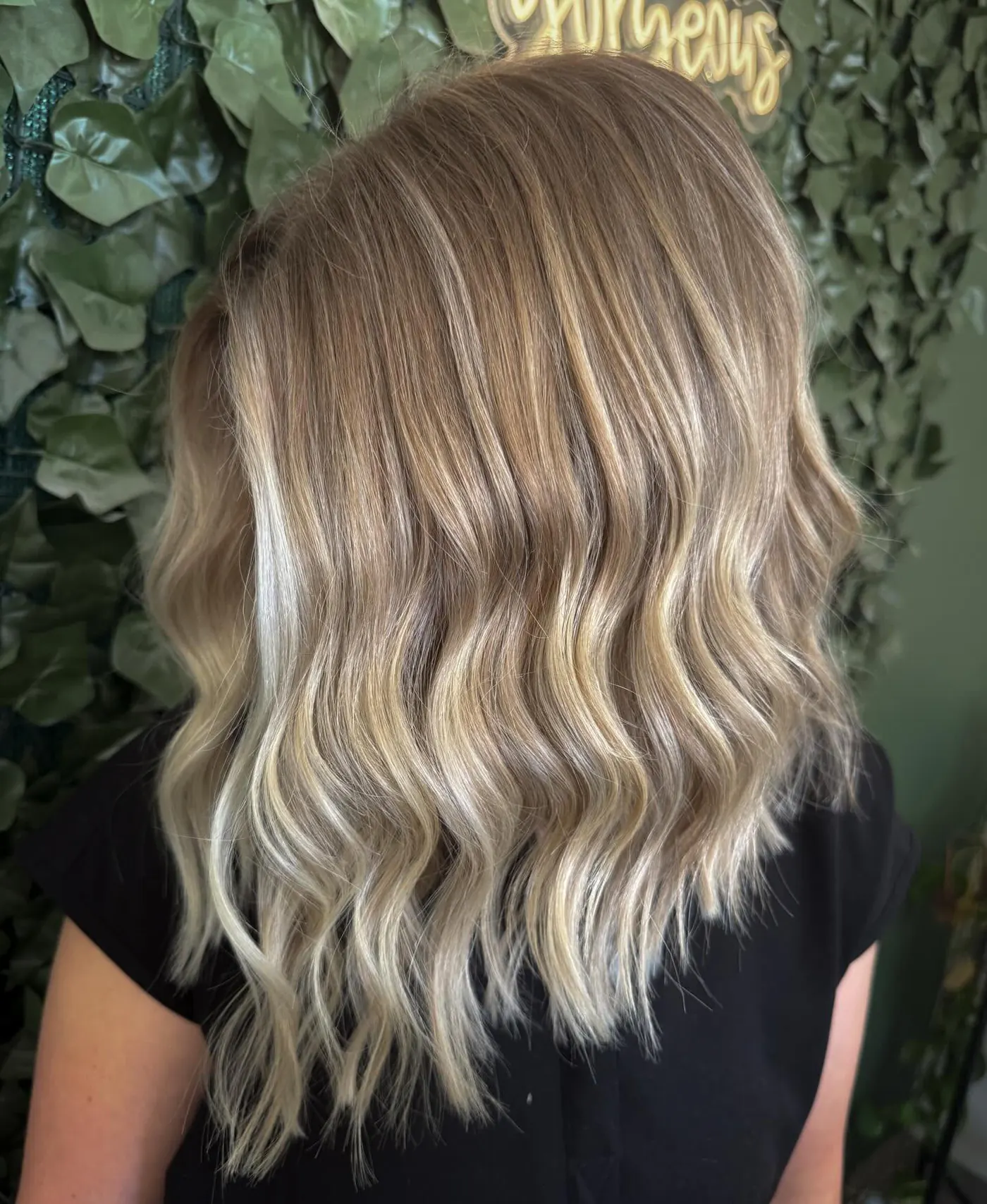 A blonde lob with dimension through the mid-lengths — Cosmetology by Cami, Hammond, Louisiana