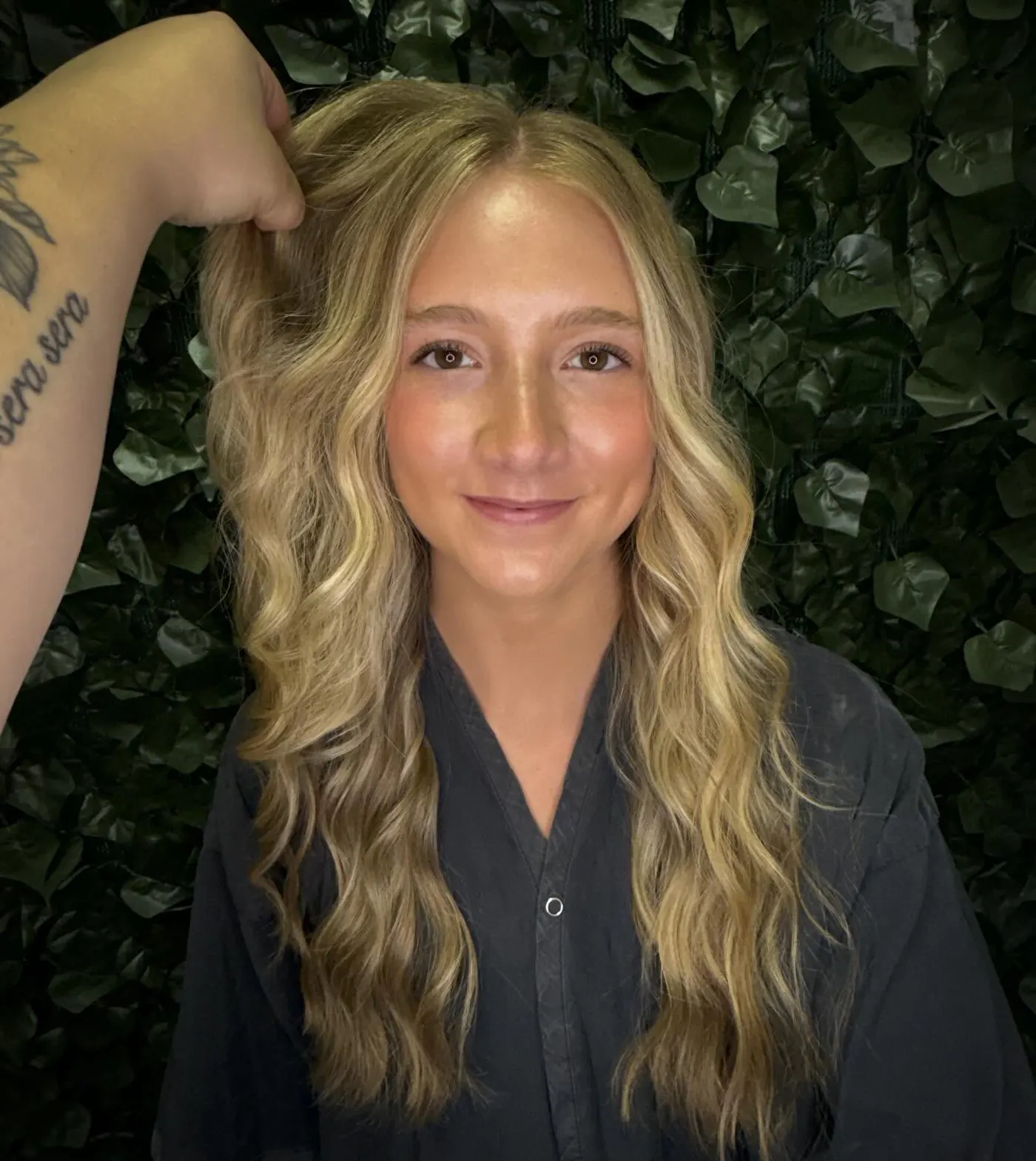 A sunlit, beachy blonde with softly blended highlights — Cosmetology by Cami, Hammond, Louisiana