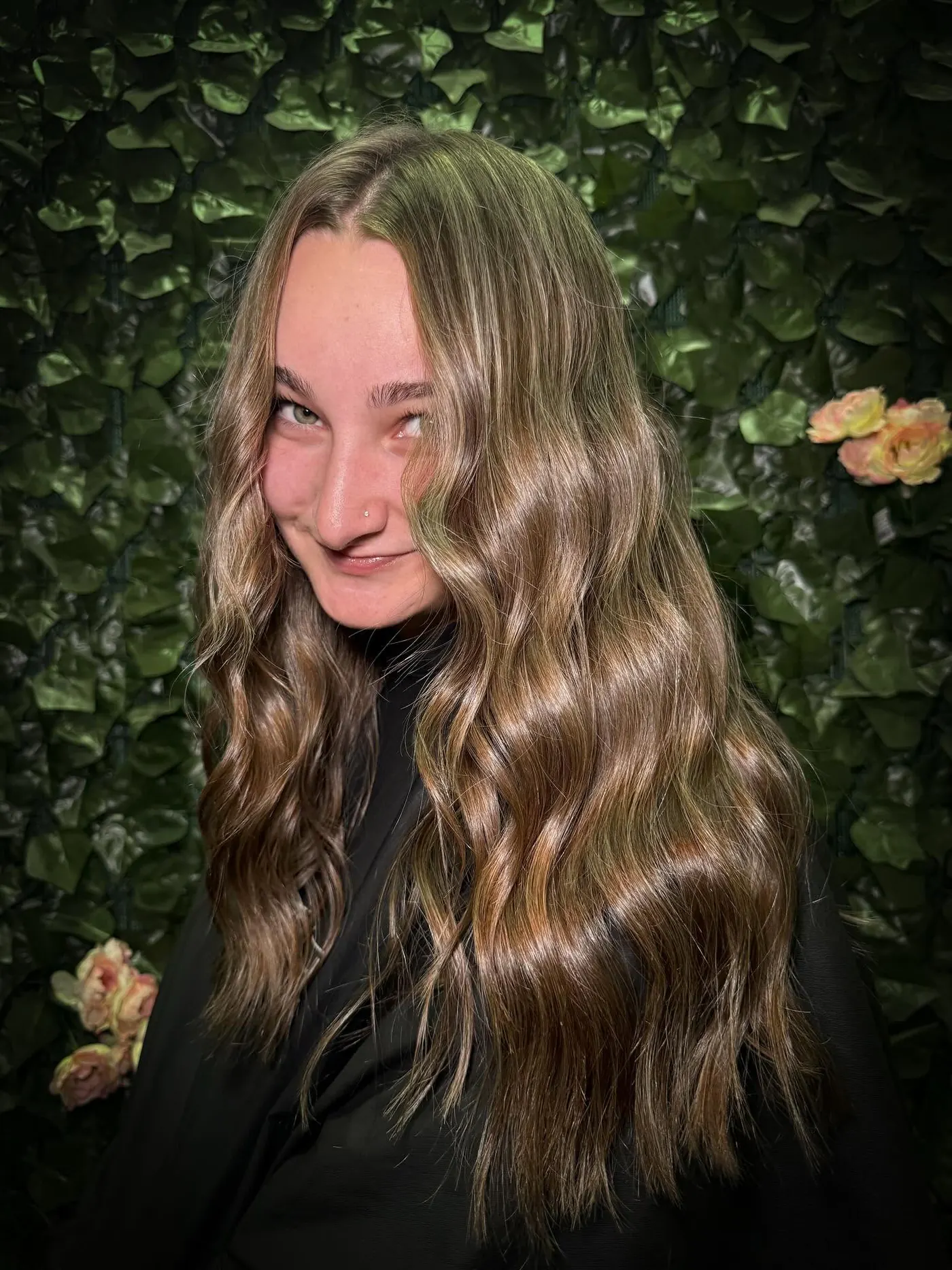 Honey-toned brunette with blended dimension — Cosmetology by Cami, Hammond, Louisiana
