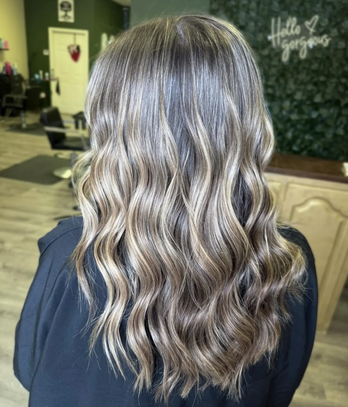 Dimensional bronde with contrast between root and ends — Cosmetology by Cami, Hammond, Louisiana