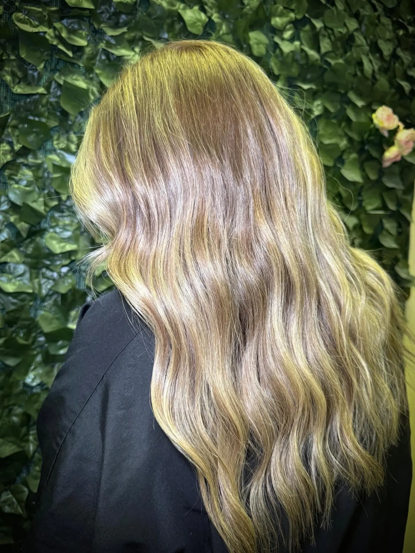 Blonde balayage through long, waved lengths — Cosmetology by Cami, Hammond, Louisiana